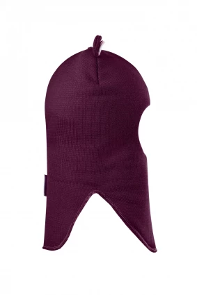 Зимняя шапочка-шлем Corona.hm  "Мишутка" бордо