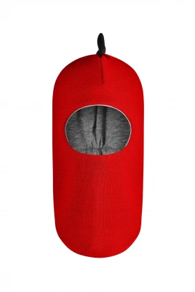 Зимова шапочка-шолом Corona.hm "Діно" червоний