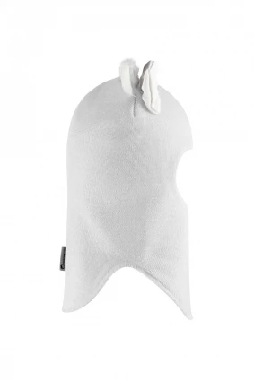 Зимова шапочка-шолом Corona.hm "Кицюня"  молоко