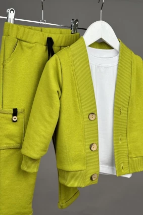 Костюм 'Лондон - Олива'' для хлопчика