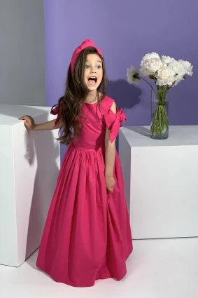 Сукня для дівчинки Corona.hm “Шарм”, малина