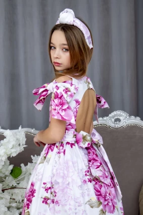 Сукня для дівчинки Corona.hm “Шарм”, півонія бордова