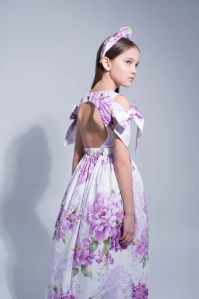 Сукня для дівчинки Corona.hm “Шарм”, півонія фіолетова