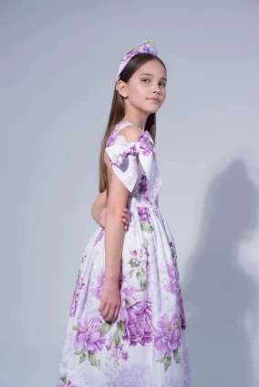 Сукня для дівчинки Corona.hm “Шарм”, півонія фіолетова