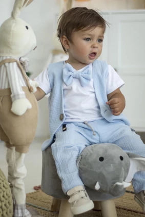 Костюм для хлопчика 'Бостон ' Блакитний