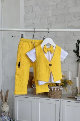 Костюм для хлопчика 'Бостон ' Жовтий