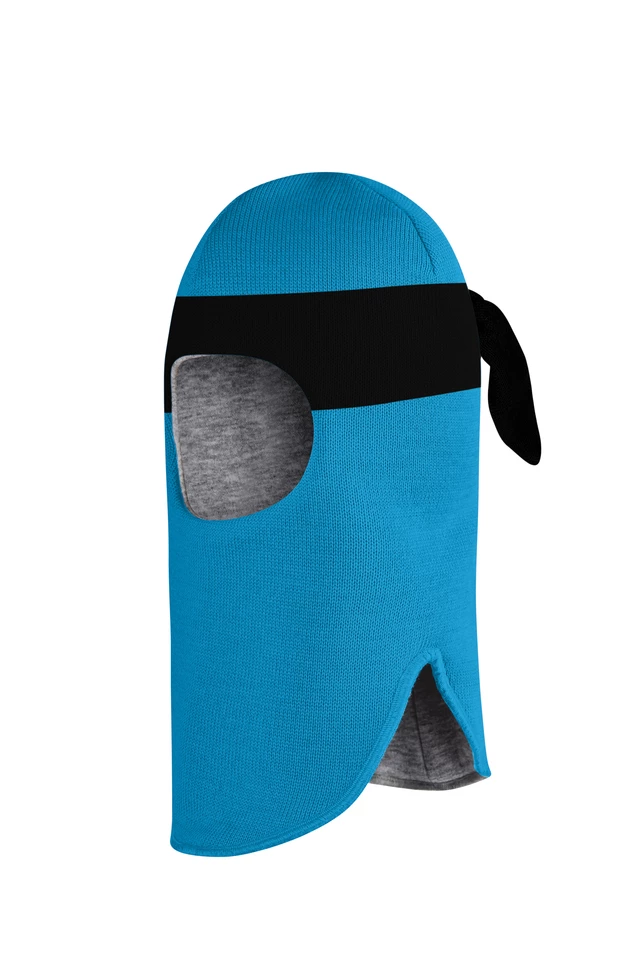 Зимова шапочка-шолом Corona.hm "Ніндзя" бірюза