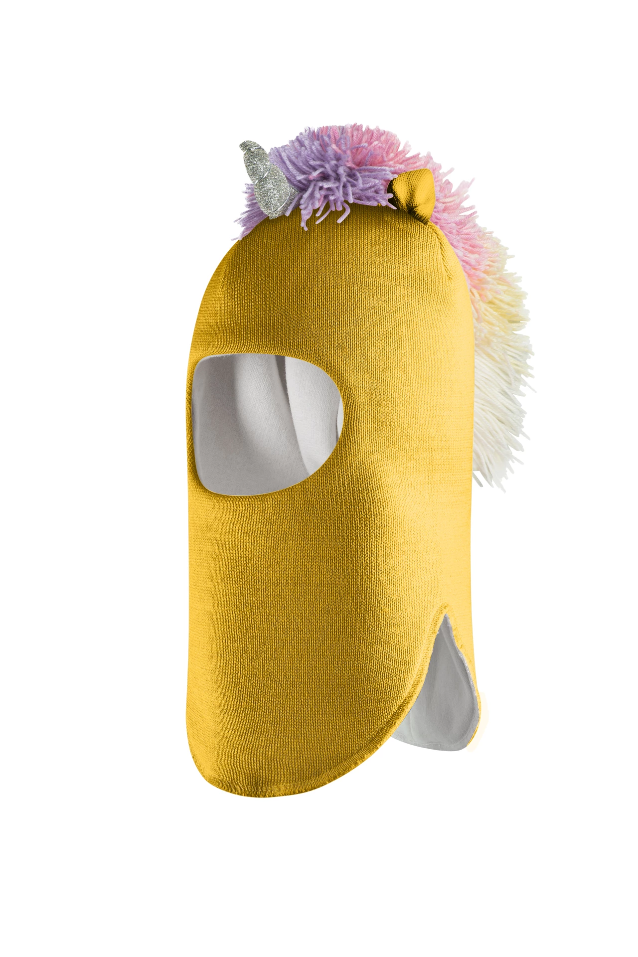 Зимова шапочка-шолом Corona.hm "Єдиноріжка" медовий