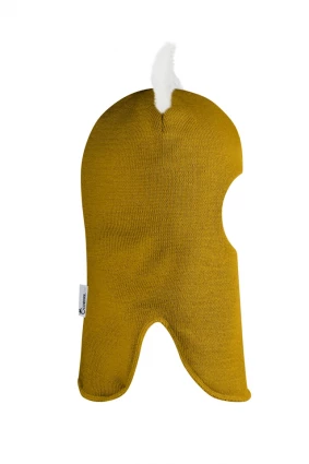 Зимова шапочка-шолом Corona.hm "Лисичка" медовий