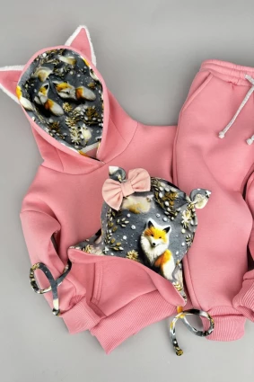 Костюм Corona.hm *Лисичка* рожева з шапочкою (шапочка на вибір)