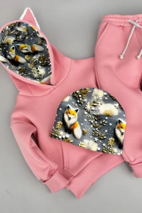 Костюм Corona.hm *Лисичка* рожева з шапочкою (шапочка на вибір)