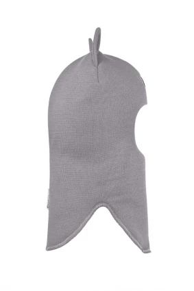 Зимняя шапочка шлем Corona.hm "Бэтмен" дымка