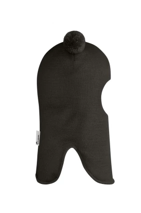 Зимова шапочка-шолом Corona.hm "Пандочка" графіт