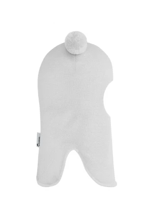 Зимняя шапочка шлем Corona.hm "Пандочка" молоко