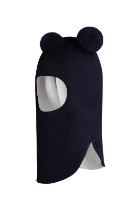Зимова шапочка-шолом Corona.hm "Пандочка" синій