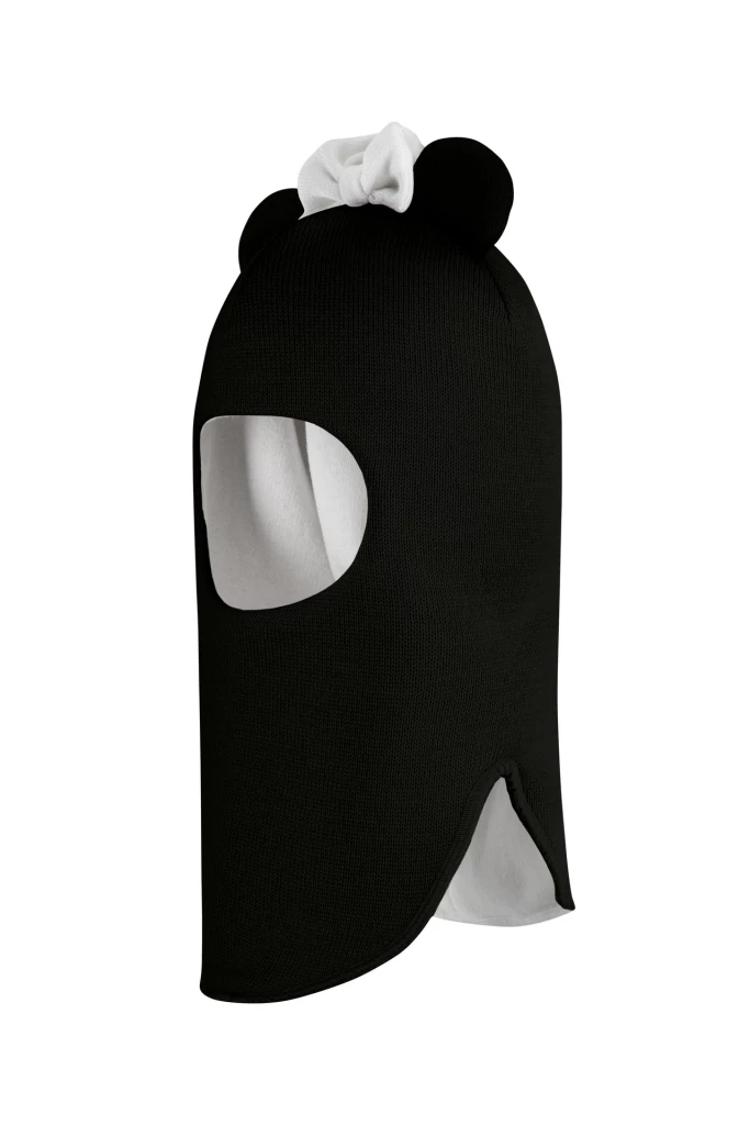 Зимова шапочка-шолом Corona.hm "Міс Мінні" чорний