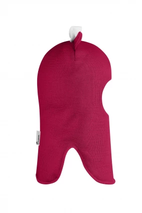 Зимова шапочка-шолом Corona.hm "Міс Мінні" ягідний