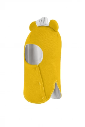 Зимова шапочка-шолом Corona.hm "Міс Мінні" з кнопочками сонце