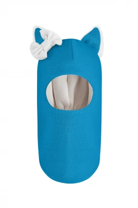 Зимова шапочка-шолом Corona.hm "Лис"  бірюза