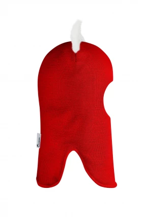 Зимова шапочка-шолом Corona.hm "Лис"  червоний