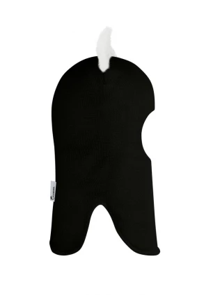 Зимова шапочка-шолом Corona.hm "Лис"  чорний