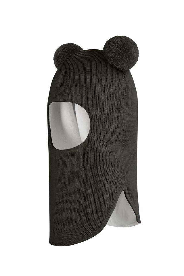 Зимова шапочка-шолом Corona.hm "Пандочка" графіт