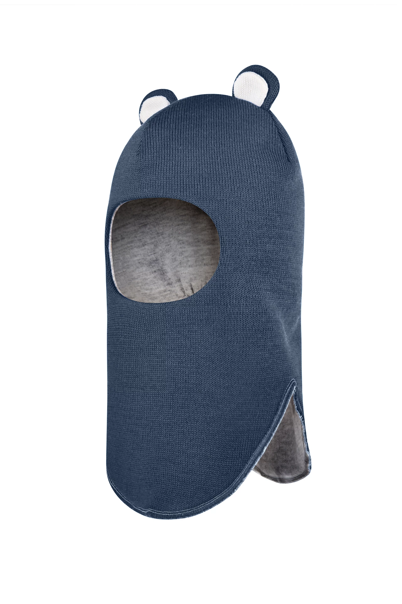 Зимова шапочка-шолом Corona.hm "Міс Ведмедиця" джинс