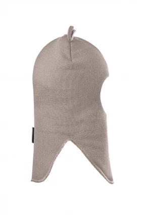 Зимова шапочка-шолом Corona.hm "Міс Ведмедиця" капучіно