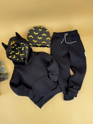 Костюм Corona.hm *Бетмен* чорний з шапочкою