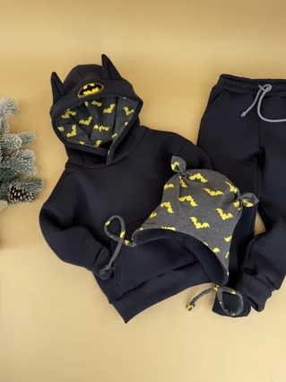 Костюм Corona.hm *Бетмен* чорний з шапочкою