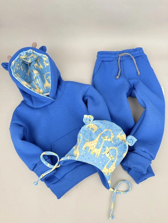 Костюм Corona.hm *Жирафчик* джинс з шапочкою (шапочка на вибір)