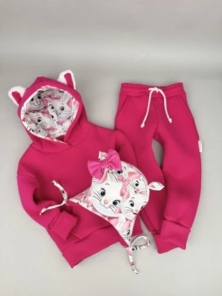 Костюм Corona.hm *Кицюня* малина з шапочкою (шапочка на вибір)