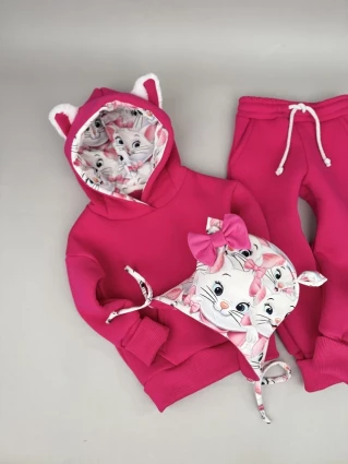 Костюм Corona.hm *Кицюня* малина з шапочкою (шапочка на вибір)