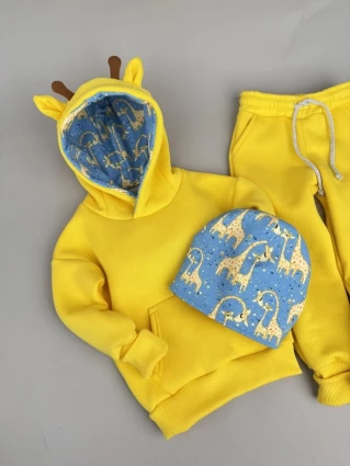Костюм Corona.hm *Жирафчик* жовтий з шапочкою (шапочка на вибір)